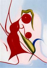 Mother and child. oil on linnen 125 x 80  Private collection