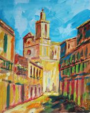 Vidreres Spain. oil on linnen 40 x 30  Private collection